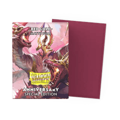 Dragon Shield - 100 Matte Dual - Red Gold