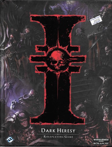 Warhammer popular Dark Heresy RPG Core Rule Book