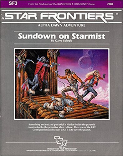 Star Frontiers SF3 - Sundown on Starmist 7803