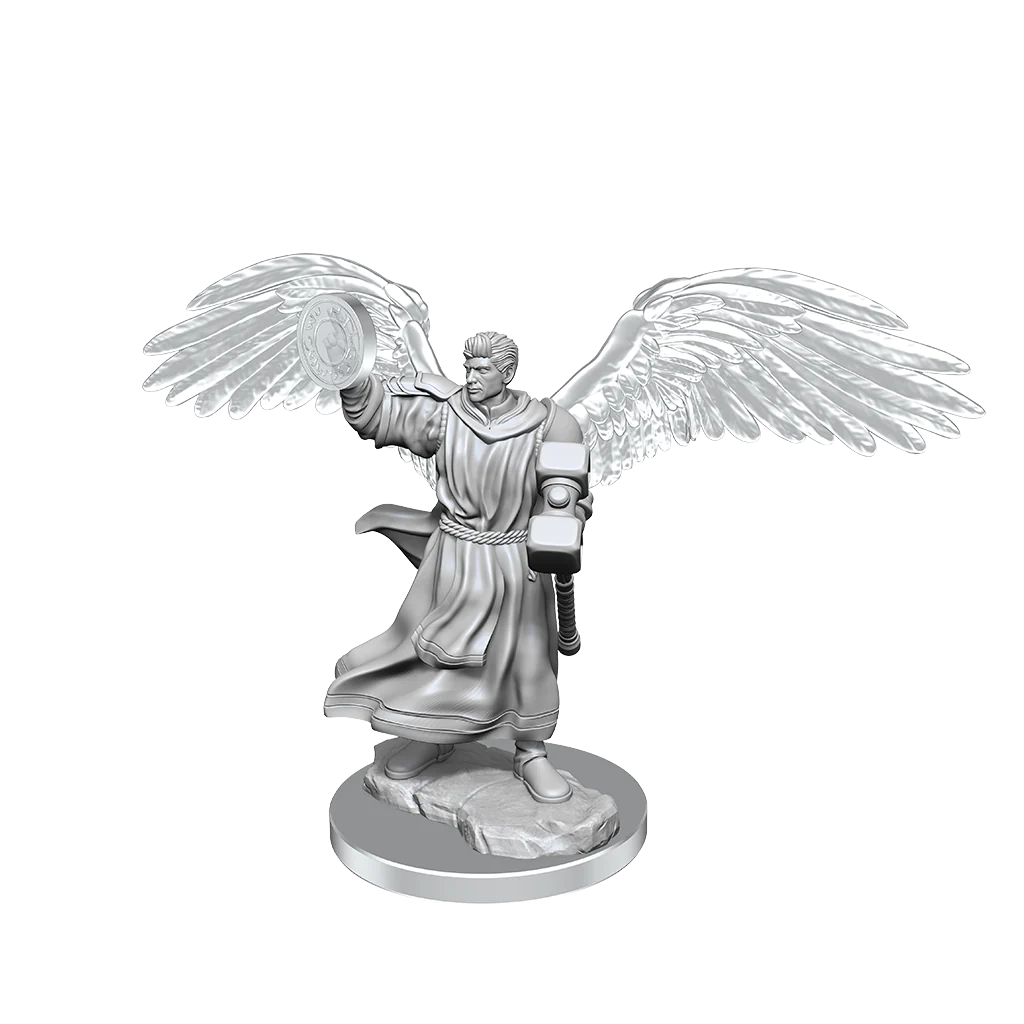 WZK90408 Aasimar Cleric Male