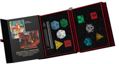 Dungeons & Dragons 50th Anniversary Dice: Retro Replica and Modern Inspired Set (10)