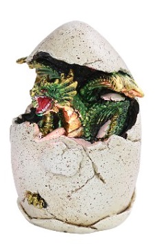 13048 - Purple or Green Dragon Hatchling Lit