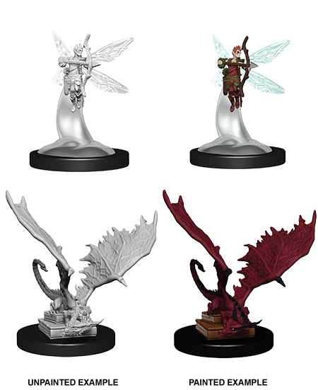 WZK 73718 - Pseudodragon & Sprite