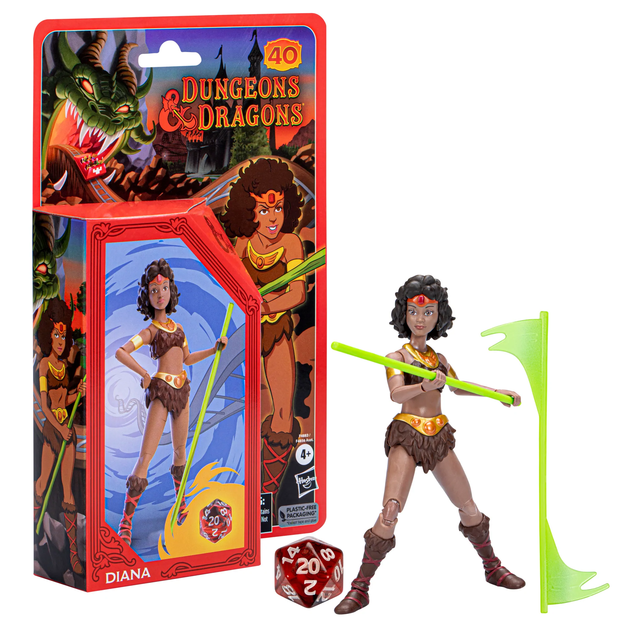 D&D Cartoon Figure - Diana