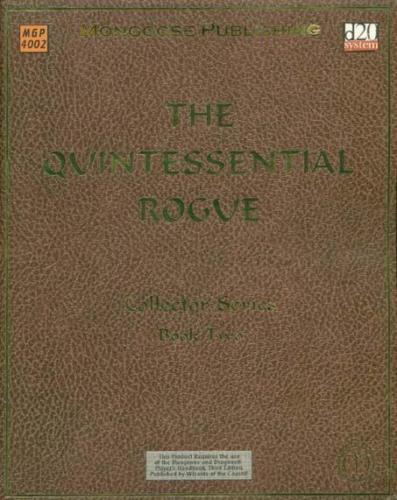 D&D d20 - The Quintessential Rogue 4002