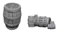 WZK 73361 - Barrel & Pile Of Barrels