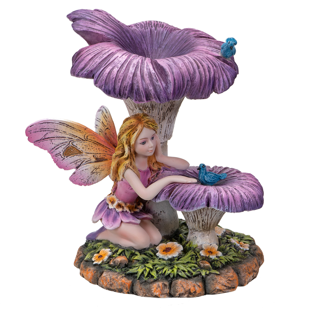 14012 - Fairy Resting Under Mushroom