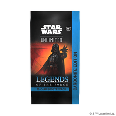 Star Wars Unlimited: Legends Of The Force Carbonite Booster Pack