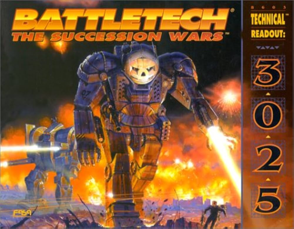Battletech - Succession Wars Readout 3025