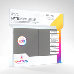 GGS10037 Gamegenic Matte Prime Sleeves - Gray