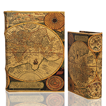 BK-93 World Map II Book Box