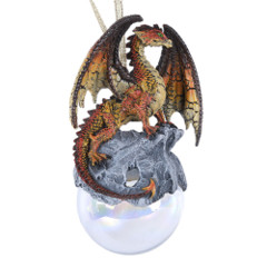 11460 - Checkmate Gray Dragon Ornament