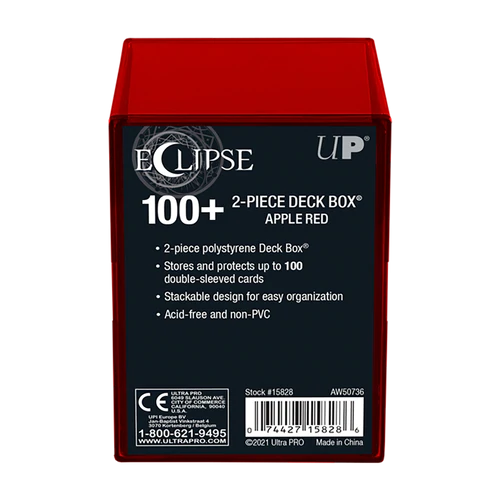 Eclipse Deckbox - Apple Red
