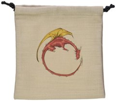 Red Dragon Dice Bag