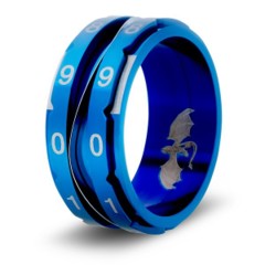 Life Counter Ring - Blue - 7