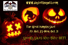 Great Pumpkin Sale! Spooky Discounts!! Oct. 28-31, 2023