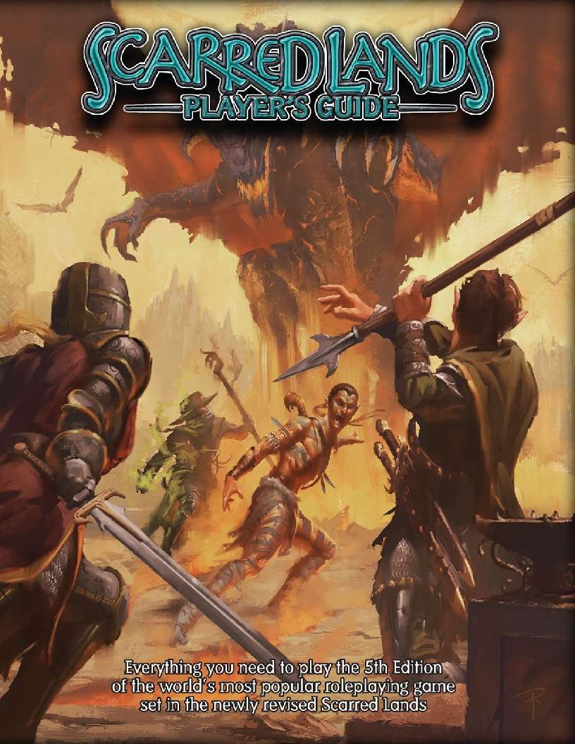 Scarred Lands Players Guide 5E