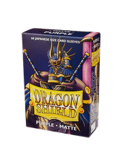 Dragon Shield - Japanese Size 60 Matte Sleeves Purple