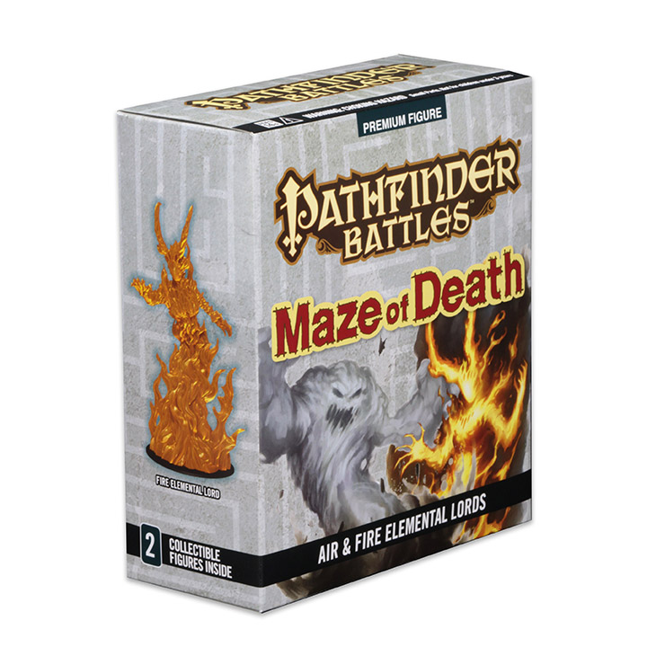 Pathfinder Battles - Maze of Death - Air & Fire Elemental Lords