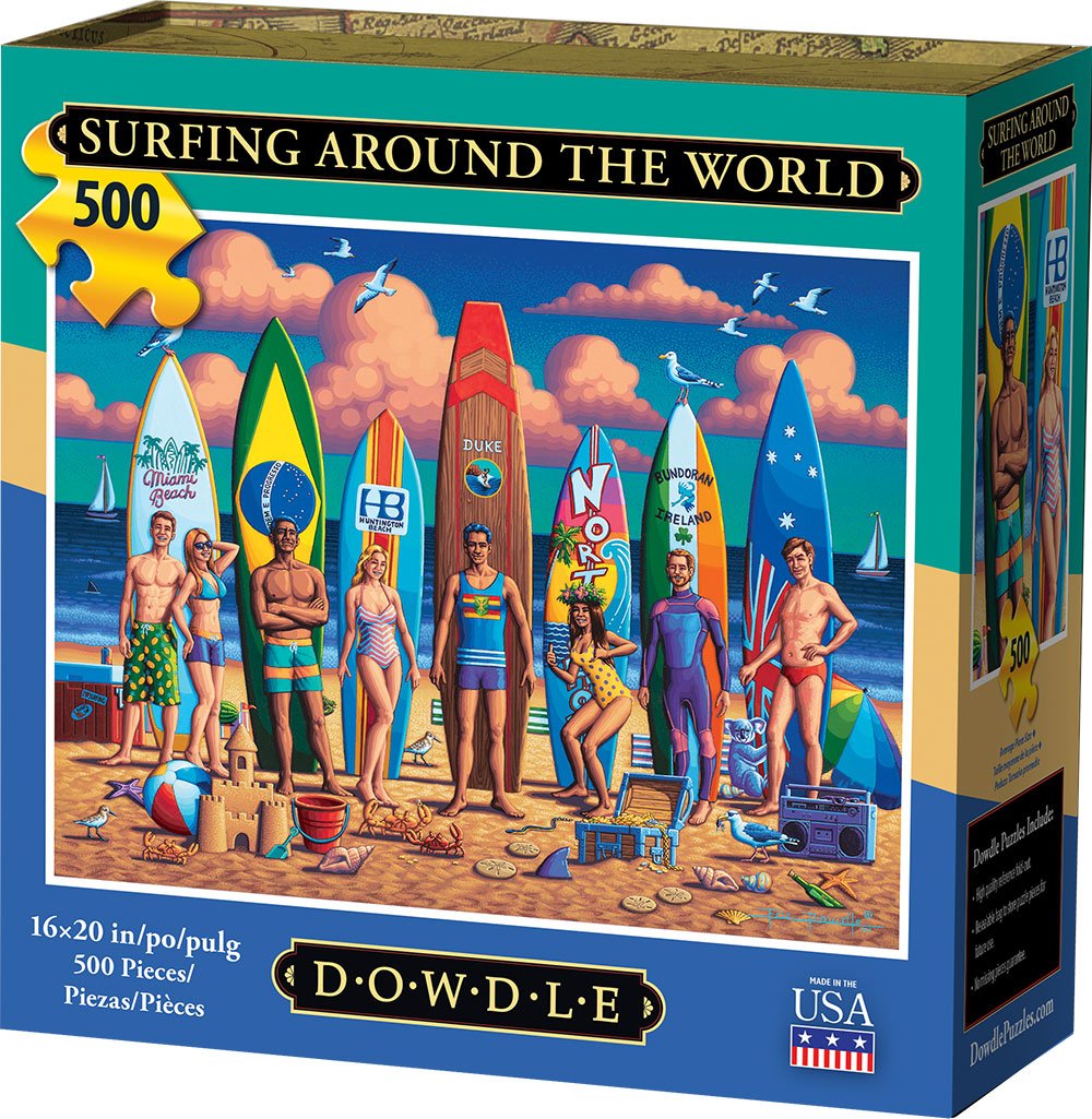 500pc - Surfing Around The World