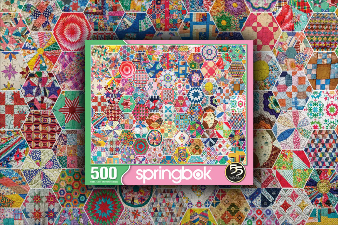 500pc - Crazy Quilts