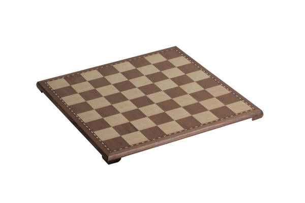 CHH1018 - 18 Walnut Veneer Chessboard