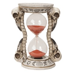 14230 - Raven Skull Sand Timer