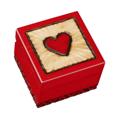 A-13 Crazy For You Heart Box