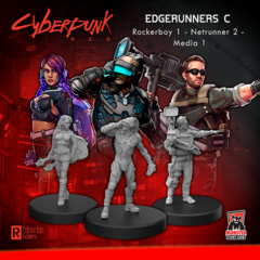 Cyberpunk Red Miniatures - Edgerunners C