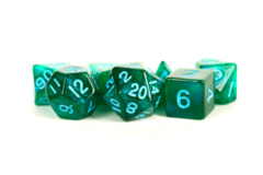 MDG 178 - 16mm - Stardust: Green w/Blue Numbers