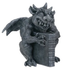 Summit Collection Gargoyle With Book