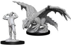 WZK 90029 - Green Dragon Wyrmling & Afflicted Elf