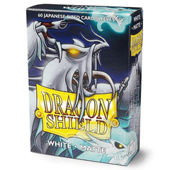 Dragon Shield - Japanese Size 60 Matte Sleeves White