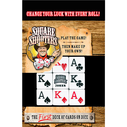 Square Shooters Deck of Dice