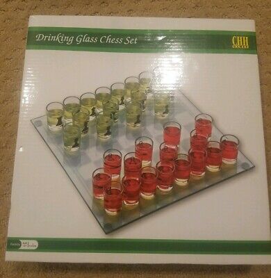 Drinking Glass Chess Set