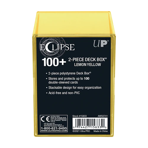 Eclipse Deckbox - Lemon Yellow