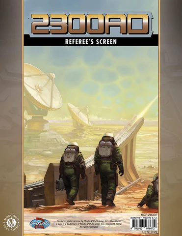 2300AD - Referees Screen