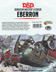 D&D 5E (GF9) -  Dungeon Master's Screen - Eberron