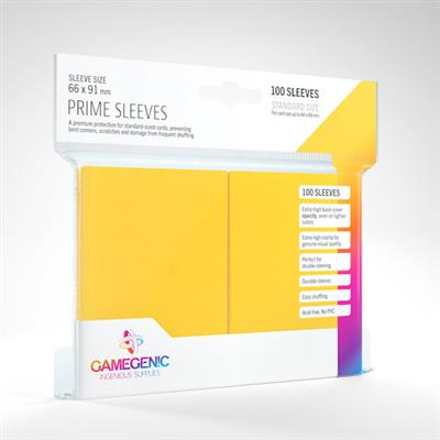 Prime Sleeves: Yellow