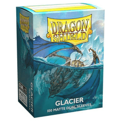 Dragon Shield - 100 Matte Dual - Glacier