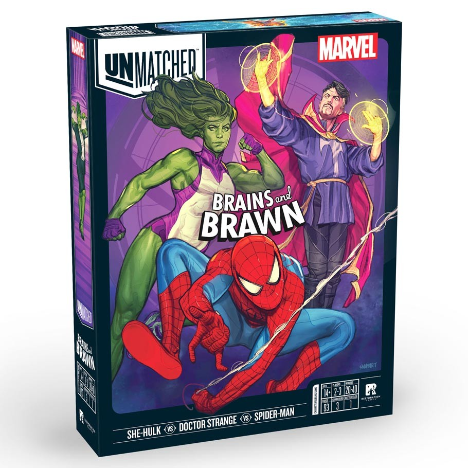 Unmatched - Marvel: Brains And Brawn