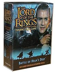 LOTR-TCG 2x Starter Decks: Legolas & Eowyn Battle of Helms Deep