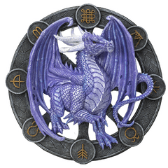15234 Samhain Dragon Plaque