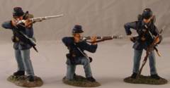 ACW57100 UNION INFANTRY FIRING LINE, SET #1