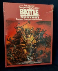 AD&D BattleSystem Fantasy Combat Supplement TSR #1019 (1985)