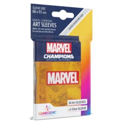 G10107 - Marvel Champions Art Sleeves - Marvel Orange