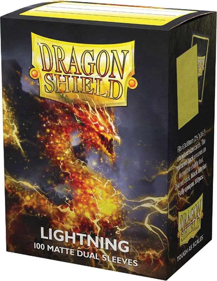 Dragon Shield - 100 Matte Dual - Lightning