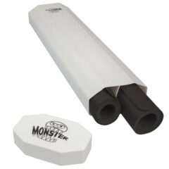 Dual Playmat Tube - White