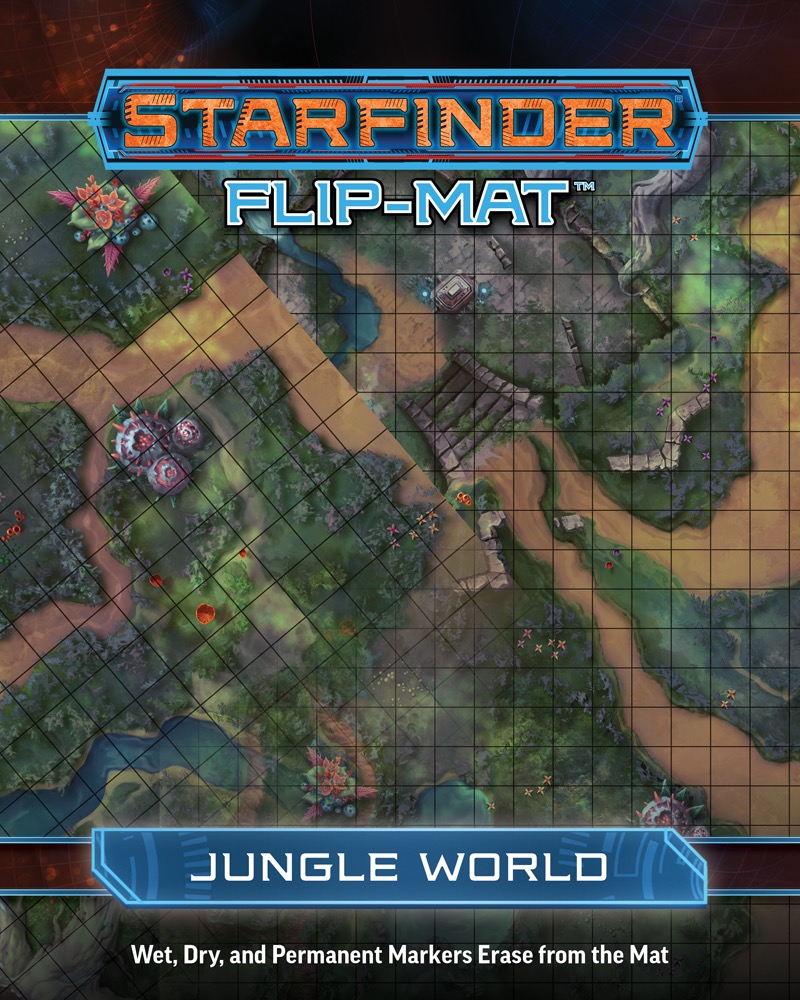 Starfinder Flip-Mat - Jungle World 7311