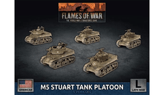 UBX70 M5 Stuart Light Tank Platoon